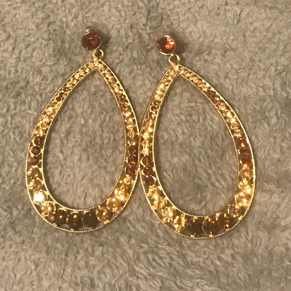 Sparkling earrings!